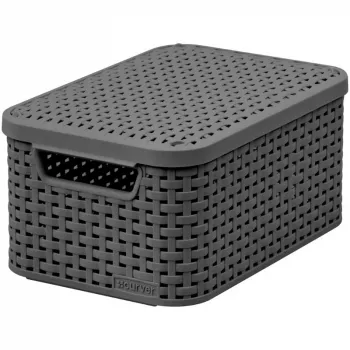 CURVER Style S Cutie de depozitare cu capac 29,1 x 19,8 x 14,2 cm gri închis 8,2L