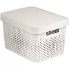 CURVER Recycled Infinity Cutie de depozitare 17L alb 36x27x22cm