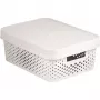 Curver Infinity Recycled Cutie de depozitare 11L cu capac, Alb