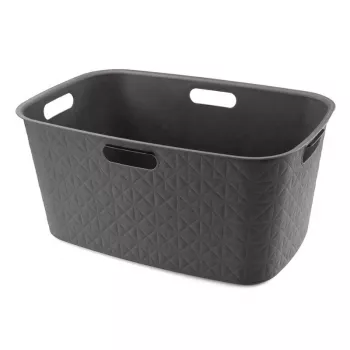 CURVER Softex Coș de rufe 45L 57x37x27cm gri închis