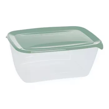 Recipient dreptunghiular pentru alimente CURVER Fresh&Go 5L verde