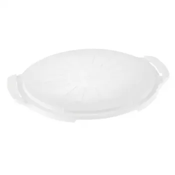 Cutie transport tort KEEEPER Fabrizio Ø37x15cm 7,5L albă