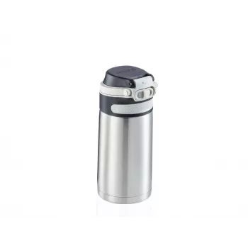 LEIFHEIT Thermo Mug Flip 350 ml Argintiu