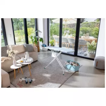 Masă de călcat LEIFHEIT Classic S Basic 110x30cm cu suport fix pentru fier și reglaj pe 7 niveluri