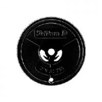 Pelikan 520833 Bandă de mașină de scris compatibilă pentru Triumph Adler GR 1, Negru/Roșu, 10 m x 13 mm, Nylon, Bobină dublă