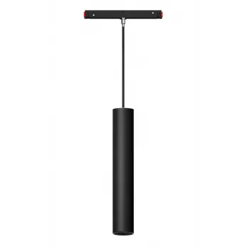 Lampă suspendată LED MiBoxer pentru șină 48V, neagră, CCT Zigbee 3.0 + 2.4G 9W