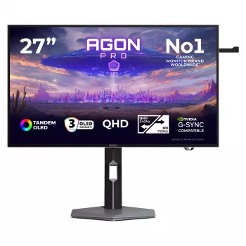 AOC AGP277QKDC monitor gaming 26,5 inch QHD OLED 720Hz