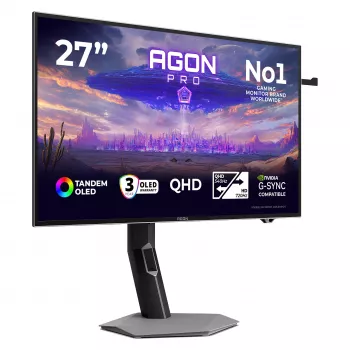 AOC AGP277QKDC monitor gaming 26,5 inch QHD OLED 720Hz