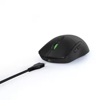 Hama uRage Reaper 250 mouse gaming cu fir, optic 6200 DPI, 6 butoane, RGB, negru
