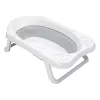 Cadă de baie pliabilă pentru bebeluși KEEEPER Maja Pure 48x82x23,5 cm gri