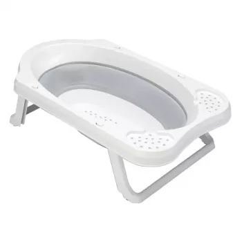 Cadă de baie pliabilă pentru bebeluși KEEEPER Maja Pure 48x82x23,5 cm gri