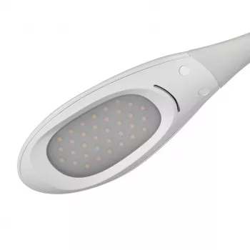 Activejet AJE-RAINBOW 2 Lampă de birou LED cu bază RGB, braț flexibil, dimabilă, control tactil, lumină principală 7W, 350lm, 2800K-6500K, negru