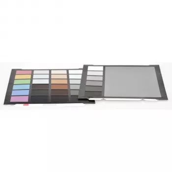 Datacolor SpyderCheckr Carduri de schimb (pachet de 2) – ținte de culoare și tonuri de gri cu 24 de patch-uri pentru calibrare precisă a camerei