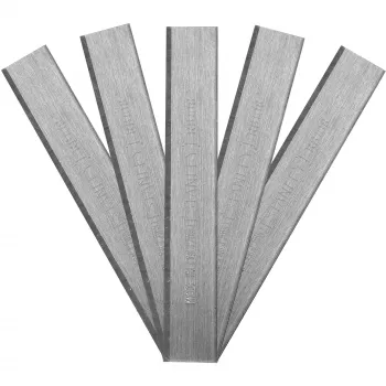 Cuțite de rindea de schimb STANLEY pentru RB10 și RB5, tăiș drept, set de 10, oțel SK5, lățime 44 mm