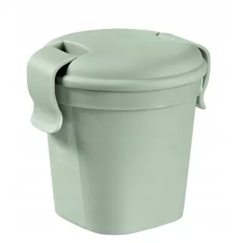 Bol pentru alimente CURVER Cup S 0,4L Smart Eco To Go Ø11x11cm verde soft