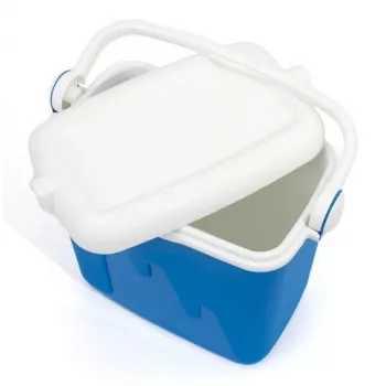 Cutie CURVER High-Rise 10L 42,8x26,5x23,3cm albastru/albă