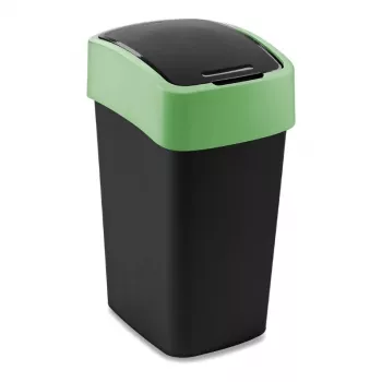 Coș de gunoi Curver Flip Bin 25L negru/verde