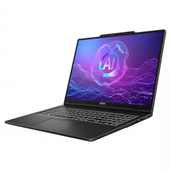 MSI VenturePro 16 A2RWFG-001FR laptop, 16 inch 2K OLED 120Hz, Intel Core 7 240H, 16 GB DDR5, 512 GB SSD, GeForce RTX 5060 8 GB, Windows 11 Home, tastatură franceză AZERTY