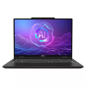 MSI VenturePro 16 A2RWFG-001FR laptop, 16 inch 2K OLED 120Hz, Intel Core 7 240H, 16 GB DDR5, 512 GB SSD, GeForce RTX 5060 8 GB, Windows 11 Home, tastatură franceză AZERTY
