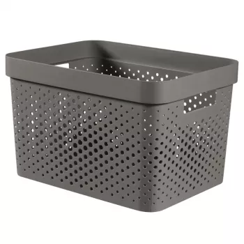 CURVER Cutie Infinity Recycled 17L 36x27x22cm gri închis