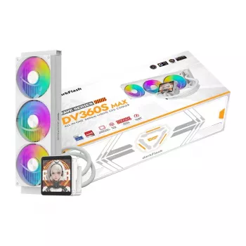 Cooler CPU lichid DarkFlash DV360S MAX alb 360mm ARGB AIO