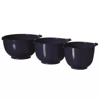 CURVER set de boluri de amestecat 3 buc. 1,5L + 2L + 2,5L, albastru închis