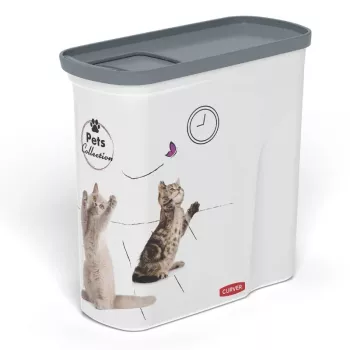 Recipient pentru depozitarea hranei pentru câini și pisici CURVER Pet Life 1,5 kg 2L