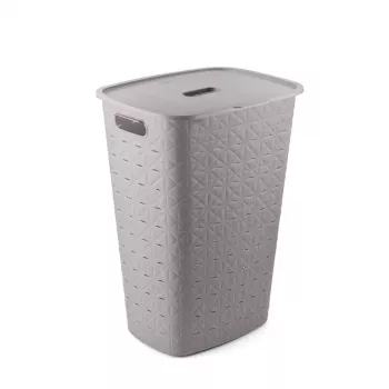 Curver Softex 56L Cutie pentru rufe Gri-Marou