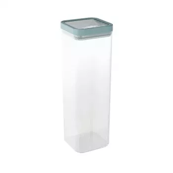 Recipient de păstrare alimente uscate CURVER Kara 2,4L transparent/petrol, etanș, fără BPA