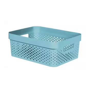 Curver Infinity Recycled 11L Cutie de depozitare Albastru 36x27x14cm