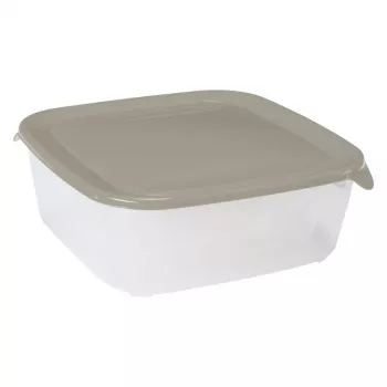 Set cutii de păstrare alimente CURVER Fresh&Go 4 buc. dreptunghiulare 0,5+0,8+1,7+2,9L bej