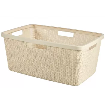CURVER coș de rufe Jute 46L 59x39x26cm crem