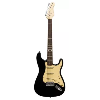 Stagg SES-30 BK chitară electrică - negru