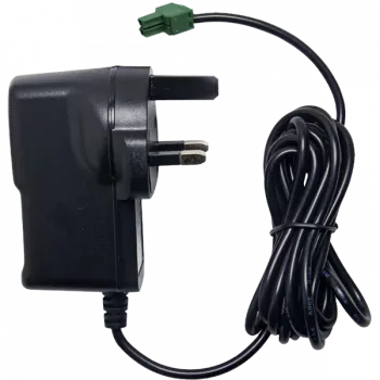 Teltonika PR3PUUK2 cablu de alimentare UK cu bloc terminal cu 2 pini, 1,2 m, negru