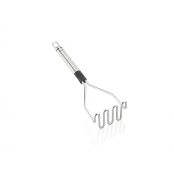 Piure de cartofi LEIFHEIT ProLine 103032 – oțel inoxidabil 18/10, mâner ergonomic negru, rezistent la mașina de spălat vase, 285 mm