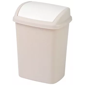 Curver Dominik coș de gunoi 25L, 36,5 x 29,1 x 48 cm, bej
