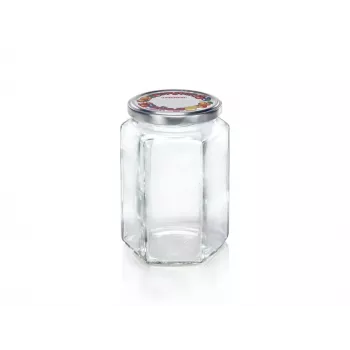 LEIFHEIT borcan hexagonal din sticlă 770 ml