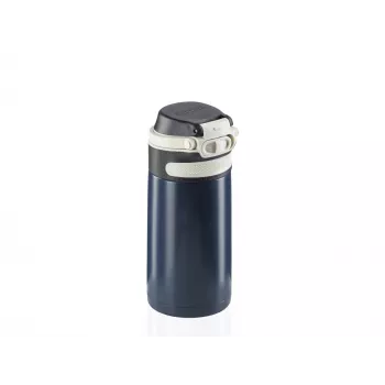 Termos Leifheit Thermos Flip 350 ml, albastru închis