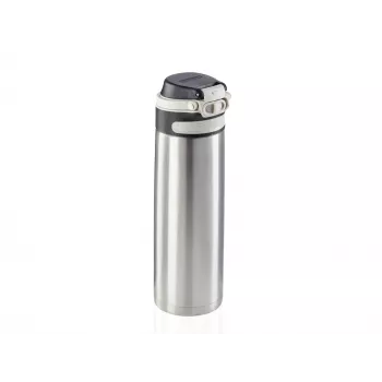 LEIFHEIT Thermo Mug Flip 600 ml Argintiu
