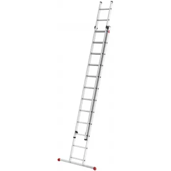Scară multifuncțională din aluminiu HAILO S80 ProfiStep duo 2x12 trepte
