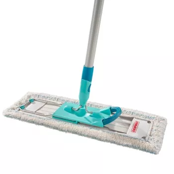 Leifheit Profi XL Cotton Plus Floor Mop Cover with Foldable Handle, 42 cm