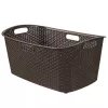 CURVER My Style Coș pentru rufe 47L maro închis 60x39x28cm