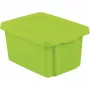 CURVER Essentials Cutie de depozitare 16L cu capac, verde, 30 x 39 x 21 cm