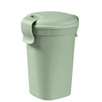 Bol alimentar cu cupă CURVER Food Bowl Cup L 0,6L Smart Eco To Go Ø11x17cm Soft Green