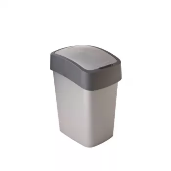 CURVER Flip Bin 25L Coș de gunoi argintiu/gri