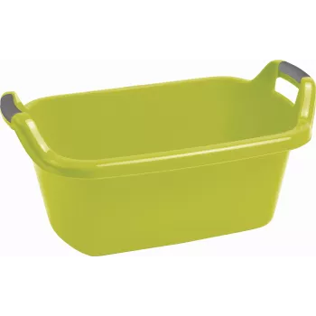 CURVER Cadă ovală cu mânere 35L verde