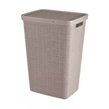 CURVER cutie pentru rufe Jute 58L 43x34x60cm bej