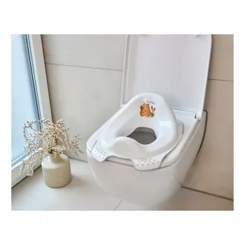 keeeper Toilettentrainer cu funcție antialunecare Ewa „Cute Capybara” 30x40x15 cm Alb