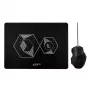 Set combo gaming TYPHOON TI019, mouse + mouse pad