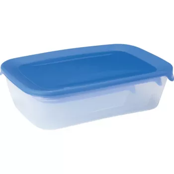 CURVER Fresh&Go Cutii dreptunghiulare de păstrare a alimentelor set de 3 (2L, 1L, 0,5L) Albastru